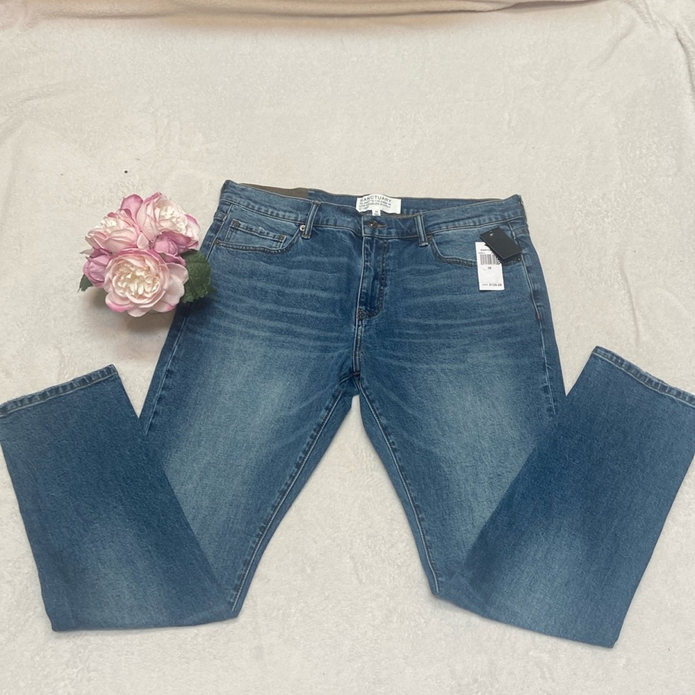 SANCTUARY NWT Size 38 Blue Jeans